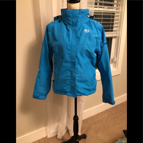 Marker Jackets & Blazers - Marker blue ski jacket